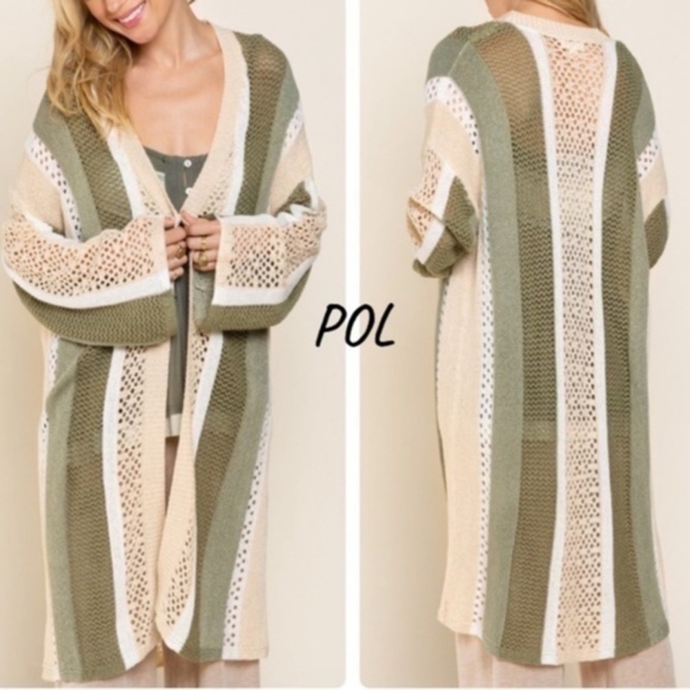 POL Olive Green Cardigan BRAND NEW